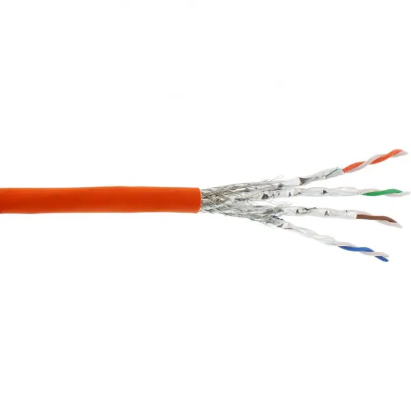 Inline Rola InLine IL70050I, 50m cablu de retea RJ45 Cat.7A S/FTP PiMF LSOH, Portocaliu