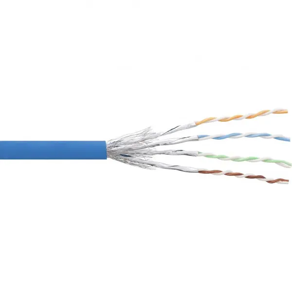 Inline Rola InLine IL76499B,100m, cablu de retea RJ45 Cat. 6 S/FTP PiMF, Albastru