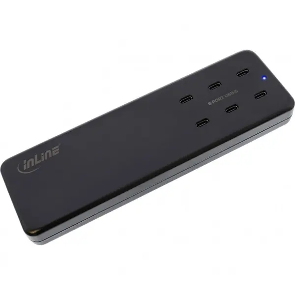 Inline Statie de incarcare (incarcator priza) 6 x USB type C PD 3.0 120W, InLine IL31516I
