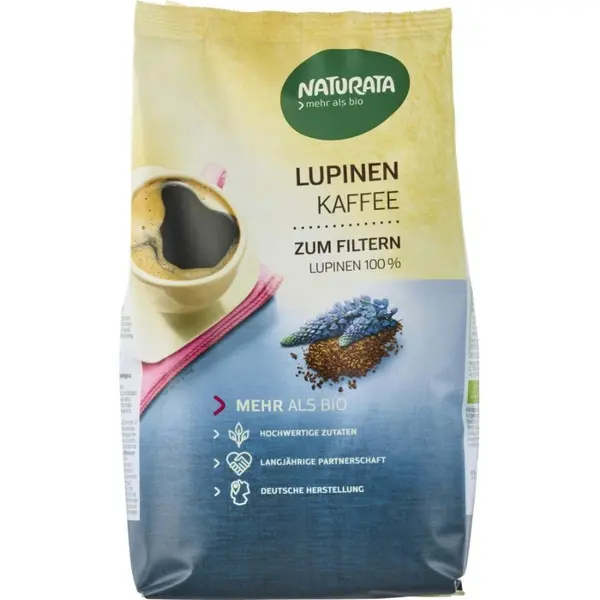 Inlocuitor de cafea din lupin fara cofeina, eco - 500 g