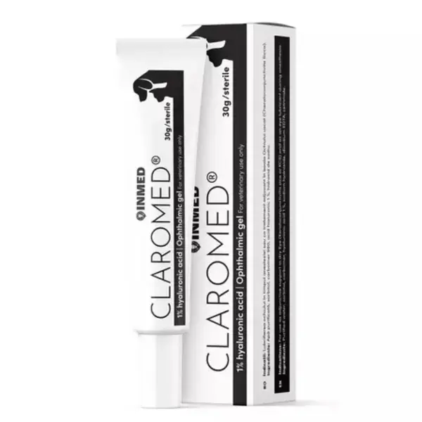 INMED Claromed, supliment oftalmic câini și pisici, gel INMED Claromed, XS-XL, supliment oftalmic câini și pisici, tub, 30g gel