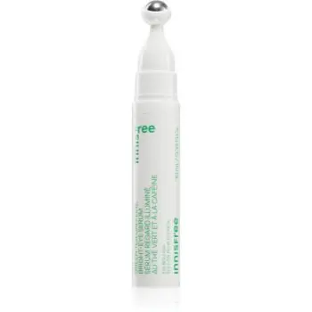 innisfree Green Tea Caffeine Bright-Eye Serum Roll-on pentru ochi racoritor împotriva ridurilor și a cearcănelor întunecate