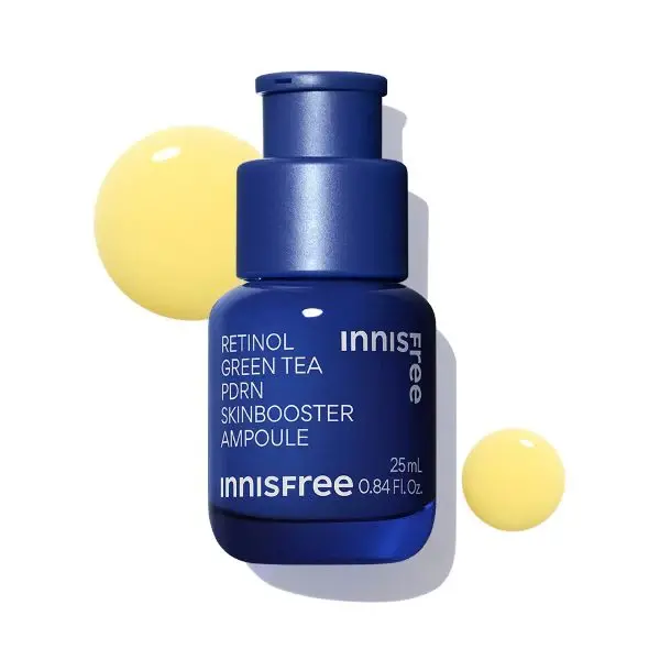 Innisfree - Retinol Green Tea PDRN Skin Booster Ampoule, 25ml