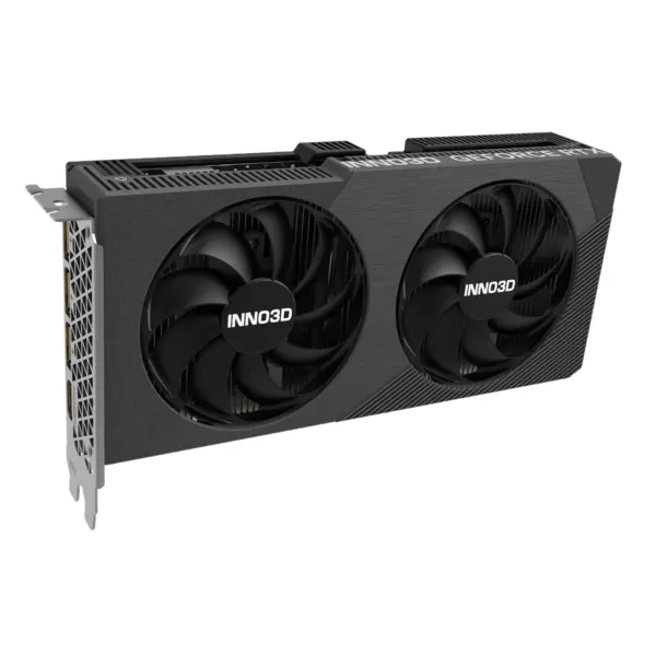 INNO3D Placa video INNO3D nVidia GeForce RTX 5060 Twin X2 OC, 8GB GDDR7, 128-bit DLSS 4.0, Negru