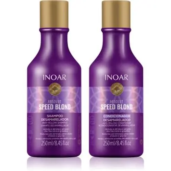 INOAR Absolut Speed Blond set pentru par blond