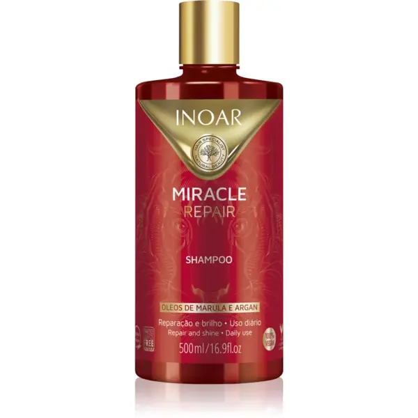 INOAR Miracle Repair șampon pentru regenerarea părului slab și deteriorat 500 ml