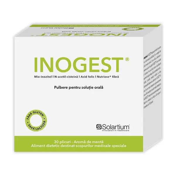 Inogest pulbere solutie orala 30 plicuri
