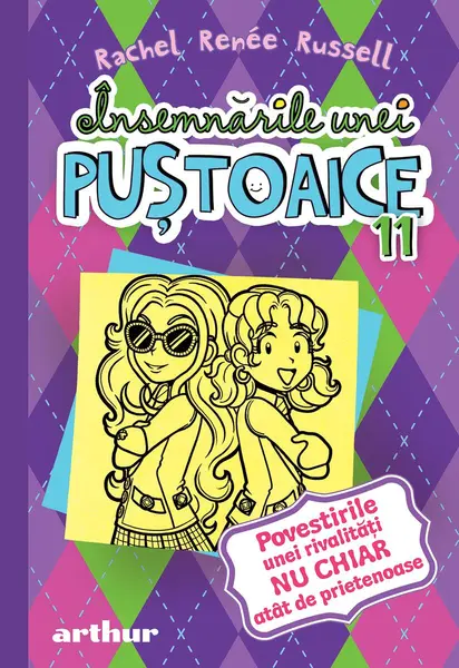 Însemnările unei puștoaice 11. Povestirile unei rivalități NU CHIAR atât de prietenoase - Rachel Renée Russell