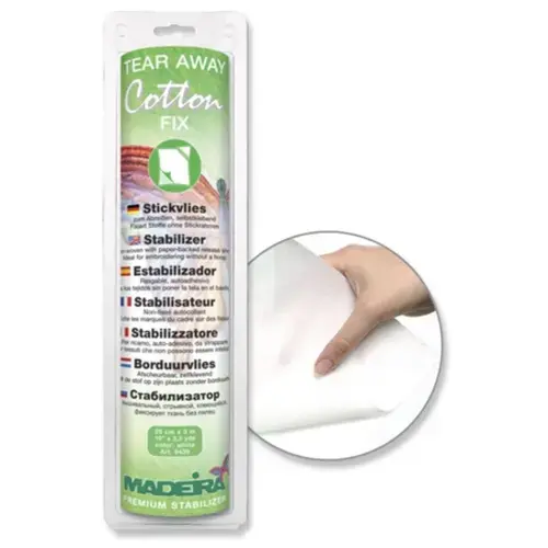Insertie broderie autoadeziva Cotton Fix, 0.25 x 3m, Madeira 9439