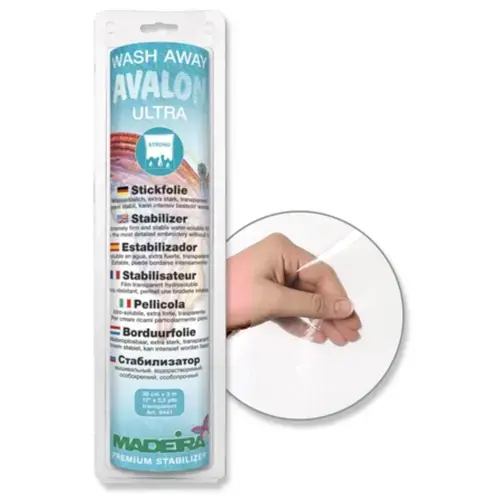 Insertie broderie hidrosolubila Avalon Ultra, 0.3 x 3m, Madeira 9441
