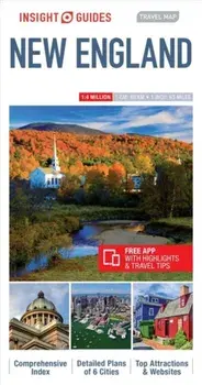 Insight Guides Travel Map New England, Sheet Map/***