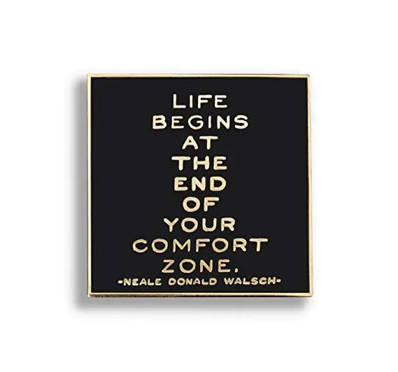 Insigna - Comfort zone | Quotable Cards