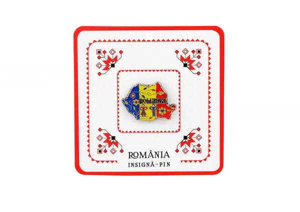 Insigna - Harta Romaniei | Magnetella