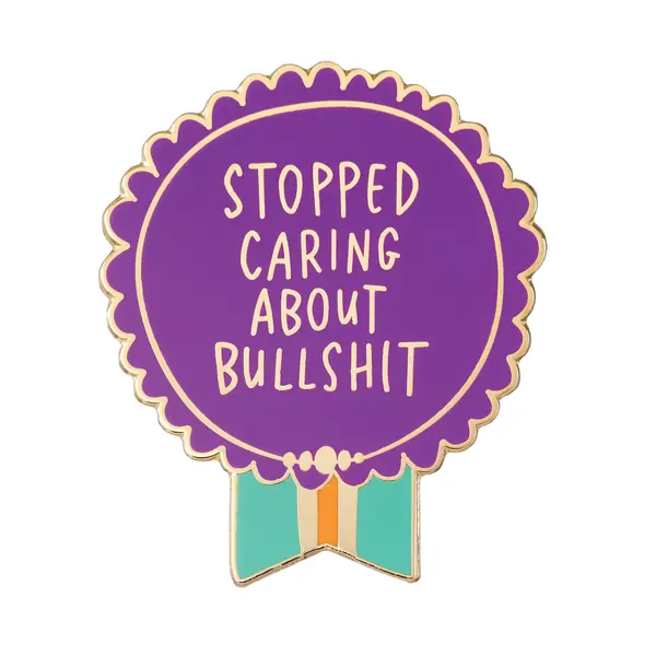 Insigna - Stopped Caring About Bullshit | Hachette