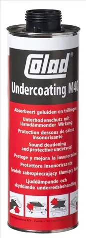 Insonorizant M40 pe baza de bitum, culoare neagra, nesupravospibil, 1L COLAD