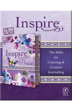 Inspire Praise Bible NLT, Feminine Deluxe - Tyndale