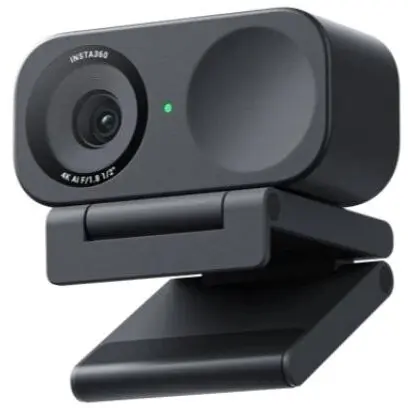INSTA360 Camera web Insta360 Link 2C Standard Edition, 4K, 30 fps, Microfon cu reducere zgomot AI, Zoom 4x, Negru