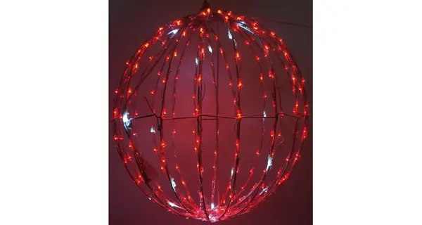 Instalatie de Craciun Model 1001 Sfera Flash 240 Leduri 50 cm x 50 cm
