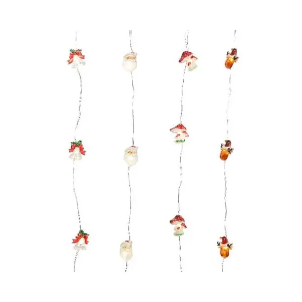 Instalatie decorativa - Micro LED X-mas - Silver and Warm White | Kaemingk