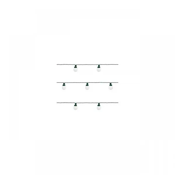 Instalatie luminoasa 30 becuri led, Multicolor, lungime 8.8 m, IP44, 230V