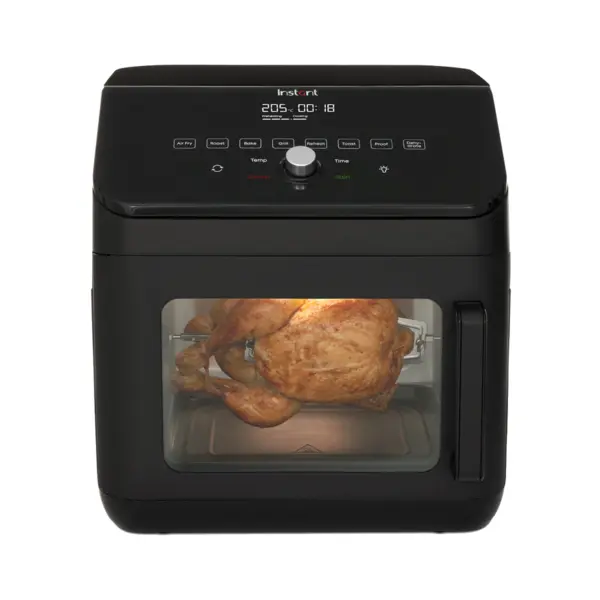 Instant Pot Friteuza cu aer cald Instant Pot Vortex Plus Oven, 9 programe, 1700 W, 13L, control tactil si afisaj electronic, Negru
