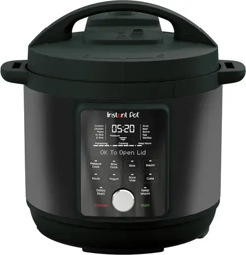 Instant Pot Multicooker Duo Plus Whisper Quiet, 1000 W, 5.7 l, 25 programe, 9 functii (Negru)