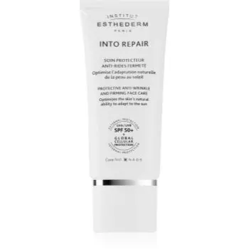 Institut Esthederm Into Repair Protective And Anti-Wrinkle Creme SPF 50+ cremă de față protectoare pentru intoleranța la soare SPF 50+