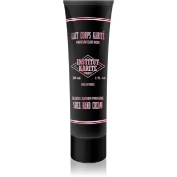 Institut Karité Paris Black Leather Shea Hand Cream crema protectoare pentru maini