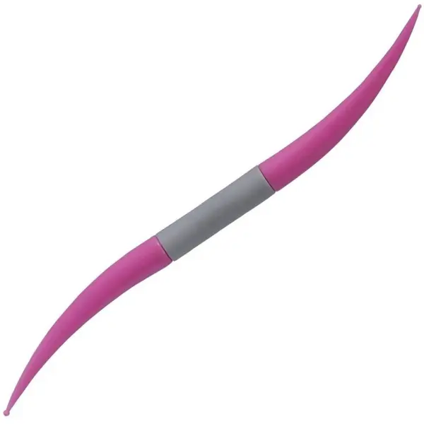 Instrument din Plastic cu Doua Capete Aplicare Gel de Unghii
