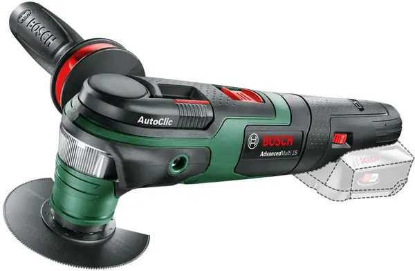 Instrument multifuncțional cu acumulator Bosch - AdvancedMulti, 18V