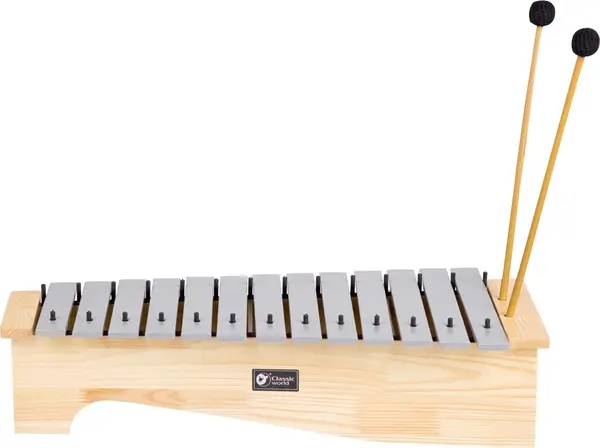 Instrument muzical din lemn Classic World Educational - Metalofon, soprană
