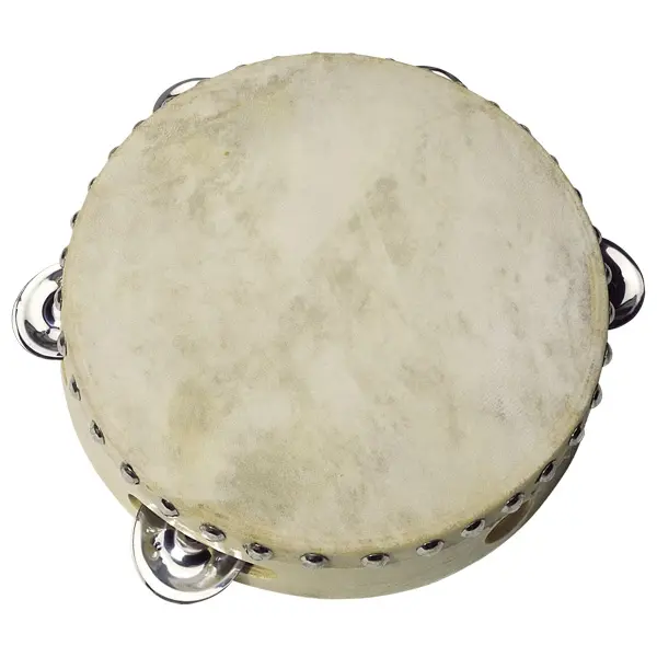 Instrument muzical pentru copii Goki - Tambur cu 5 clopotele