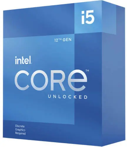 Intel Core i5 12600KF - 10C 16T, 4.9 GHz Boost, 20 MB Cache, LGA1700, BOX
