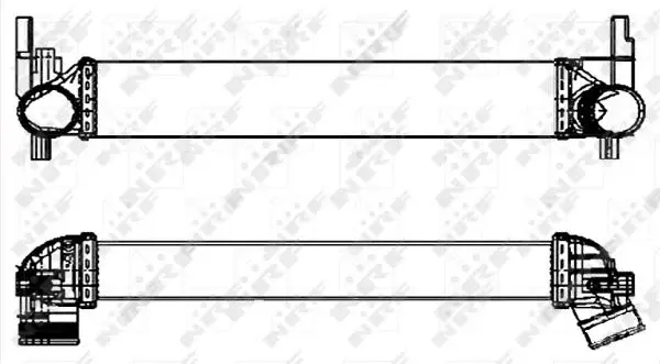 Intercooler AUDI A1; SEAT IBIZA IV, IBIZA IV ST, TOLEDO IV; SKODA FABIA II, RAPID, ROOMSTER, ROOMSTER PRAKTIK; VW POLO 1.2D-1.9D dupa 2008