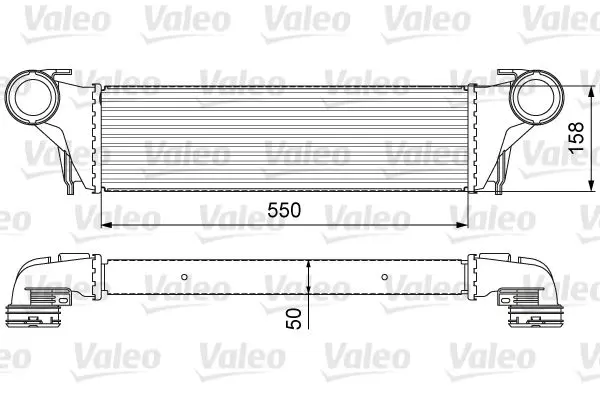 Intercooler, compresor VALEO 818618