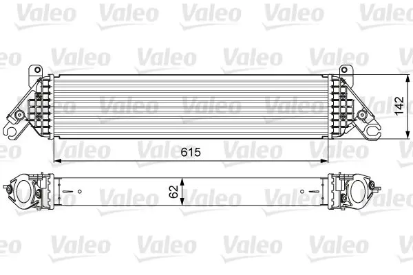 Intercooler, compresor VALEO 818630