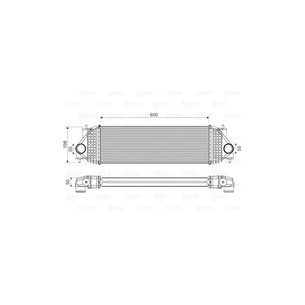 Intercooler, compresor VALEO 818662