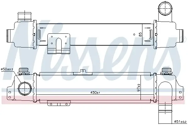 Intercooler potrivit KIA SORENTO I 2.5D 08.02-03.11