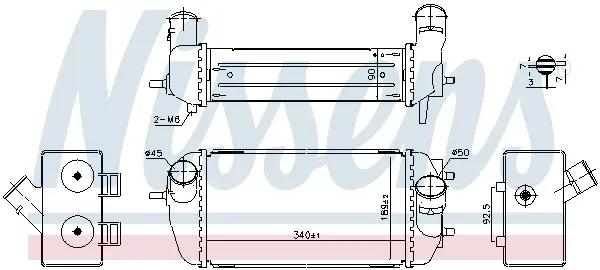 Intercooler potrivit KIA SPORTAGE IV 1.6 09.15-