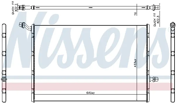 Intercooler potrivit MERCEDES C (A205), C (C205), C T-MODEL (S205), C (W205), E (A238), E ALL-TERRAIN (S213), E (C238), E T-MODEL (S213), E (W213), GLC (C253), GLC (X253) 1.5-Electric 12.13-