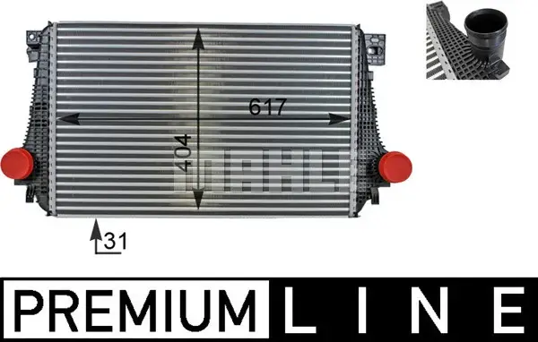 Intercooler VW AMAROK 2.0 2.0D intre 2010-2016