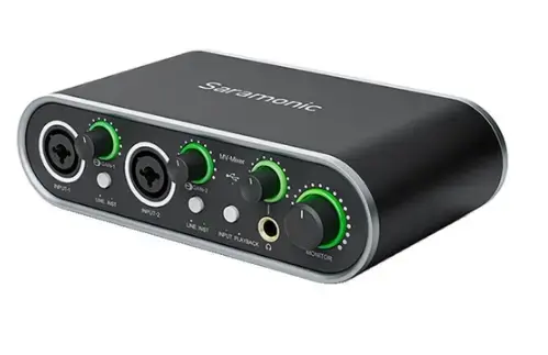 Interfata audio cu doua canale Saramonic 2 x XLR-1/4inch