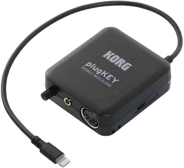 Interfață audio Korg - plugKEY, pentru iOS, negru