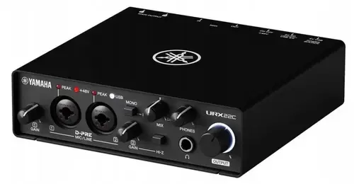 Interfata Audio Yamaha URX22C (Negru)