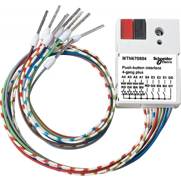 Interfata Buton, Plus 4 Aparate KNX Schneider MTN670804