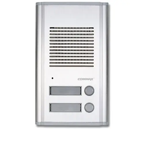 Interfon de exterior Commax DR-201AG, 2 familii, ingropat, 2 fire