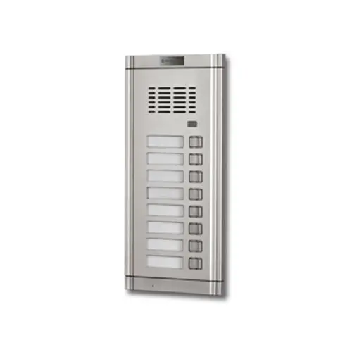 Interfon de exterior Genway WL-02NE 1*8, 8 familii, ingropat, aluminiu