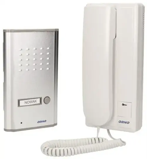 Interfon pentru o familie Orno OR-DOM-RL-901 (Alb)