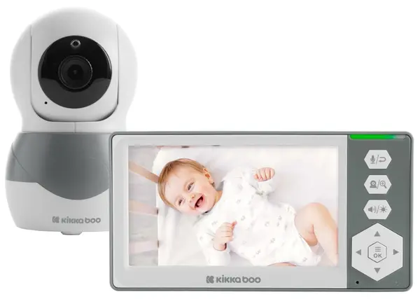 Interfon video pentru bebeluşi KikkaBoo - Ady 4.3''