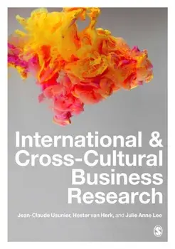International and Cross-Cultural Business Research, Paperback/Julie Anne Lee